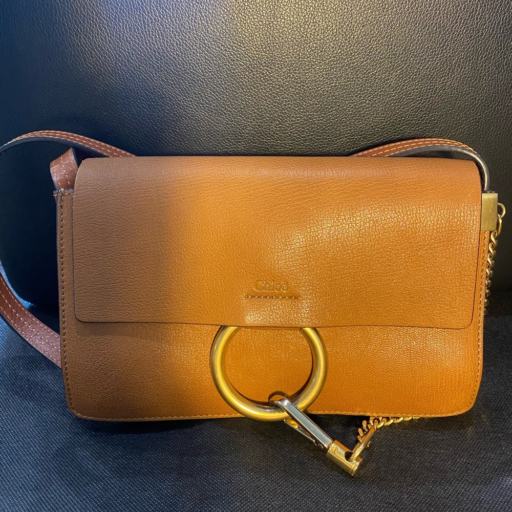 Chloe Faye Crossbody leather
